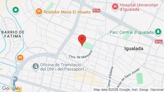 Apartments for rent i Igualada - kort over placeringen