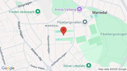 Apartments for rent i Varberg - kort over placeringen