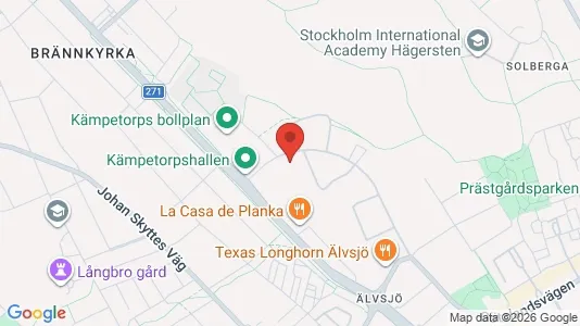 Apartments for rent i Stockholm South - kort over placeringen
