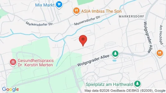 Apartments for rent i Chemnitz - kort over placeringen