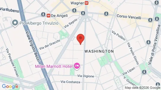Rooms for rent i Milano Zona 6 - Barona, Lorenteggio - kort over placeringen