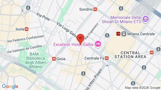 Rooms for rent i Milano Zona 2 - Stazione Centrale, Gorla, Turro, Greco, Crescenzago - kort over placeringen