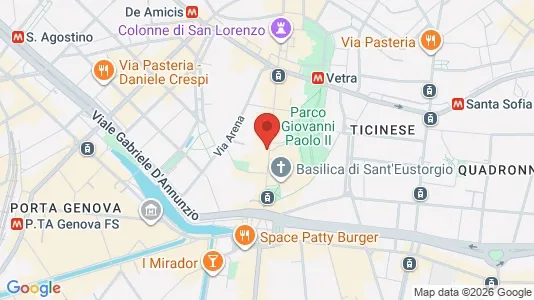 Apartments for rent i Milano Zona 1 - Centro storico - kort over placeringen