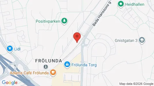 Apartments for rent i Askim-Frölunda-Högsbo - kort over placeringen