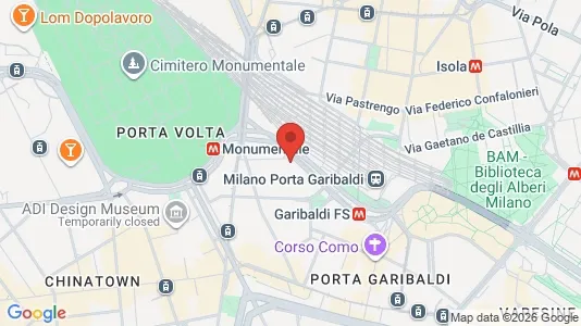Apartments for rent i Milano Zona 1 - Centro storico - kort over placeringen