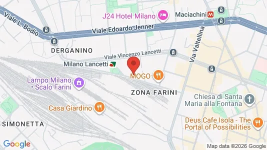 Apartments for rent i Milano Zona 9 - Porta Garibaldi, Niguarda - kort over placeringen