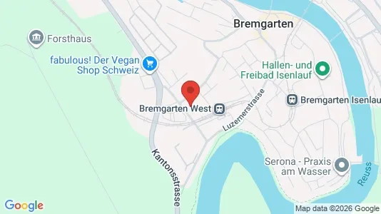Apartments for rent i Bremgarten - kort over placeringen