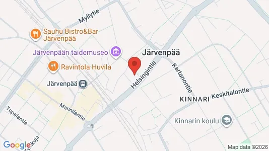Apartments for rent i Järvenpää - kort over placeringen