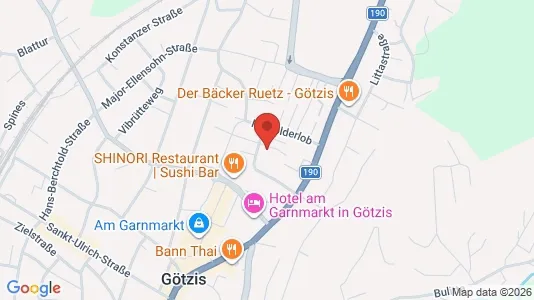 Apartments for rent i Götzis - kort over placeringen