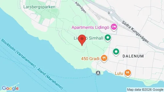 Apartments for rent i Lidingö - kort over placeringen