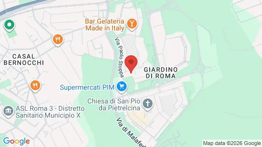 Apartments for rent i Roma Municipio X – Ostia/Acilia - kort over placeringen