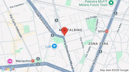 Apartments for rent i Milano Zona 9 - Porta Garibaldi, Niguarda - kort over placeringen