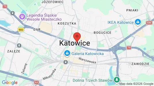 Apartments for rent in Katowice - Photo from Google Street View