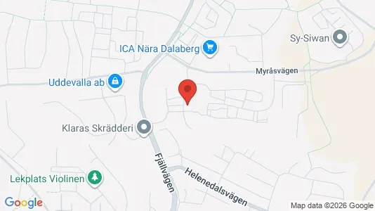 Apartments for rent i Uddevalla - kort over placeringen