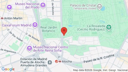 Apartments for rent i Madrid Centro - kort over placeringen