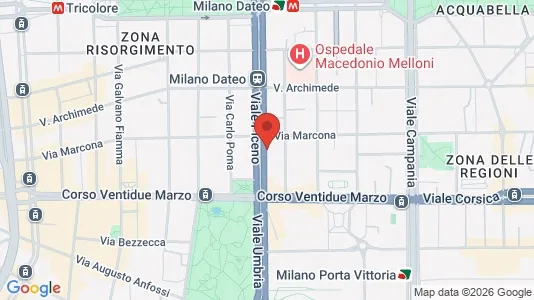 Apartments for rent i Milano Zona 1 - Centro storico - kort over placeringen