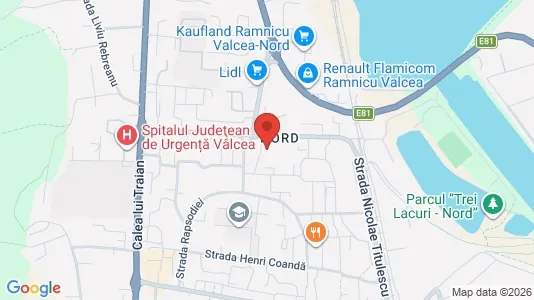 Apartments for rent i Bujoreni - kort over placeringen