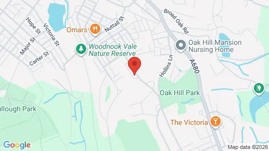 Apartments for rent i Accrington - Lancashire - kort over placeringen