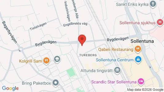 Apartments for rent i Sollentuna - kort over placeringen