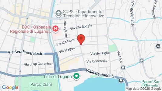 Apartments for rent in Lugano - Photo from Google Street View