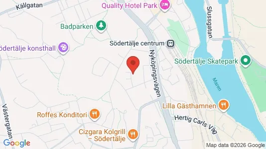 Apartments for rent i Södertälje - kort over placeringen
