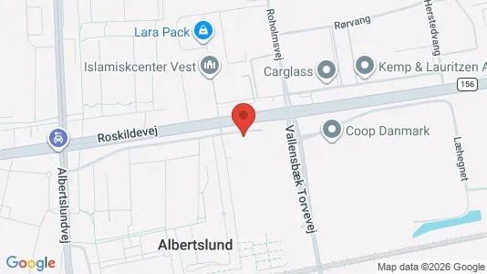 Apartments for rent i Albertslund - kort over placeringen
