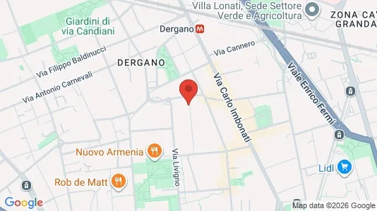 Apartments for rent i Milano Zona 9 - Porta Garibaldi, Niguarda - kort over placeringen