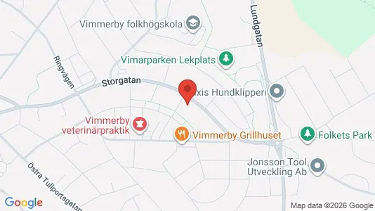Apartments for rent i Vimmerby - kort over placeringen