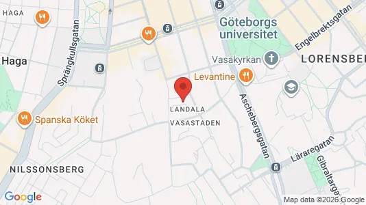 Apartments for rent i Gothenburg City Centre - kort over placeringen