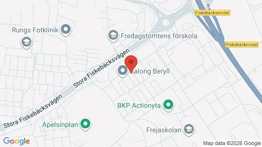 Apartments for rent i Gothenburg West - kort over placeringen