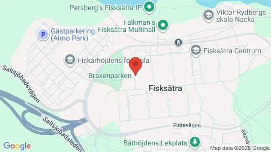 Apartments for rent i Nacka - kort over placeringen