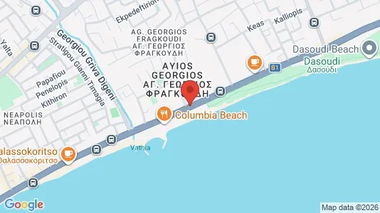 Apartments for rent i Limassol - kort over placeringen