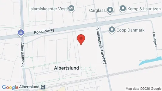 Apartments for rent i Albertslund - kort over placeringen