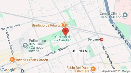 Apartments for rent i Milano Zona 3 - Porta Venezia, Città Studi, Lambrate - kort over placeringen