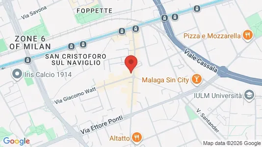 Apartments for rent i Milano Zona 6 - Barona, Lorenteggio - kort over placeringen