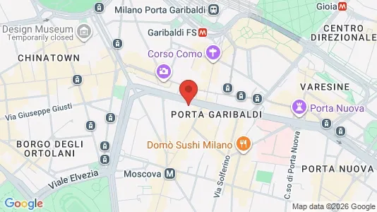 Apartments for rent i Milano Zona 1 - Centro storico - kort over placeringen