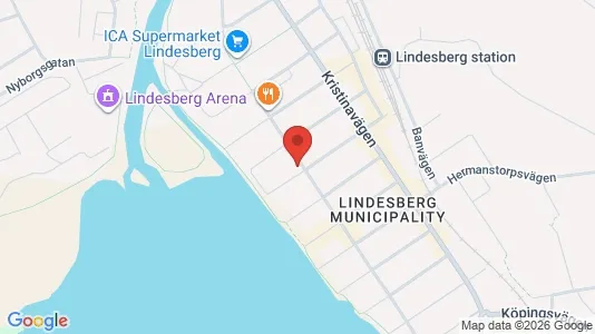 Apartments for rent i Lindesberg - kort over placeringen