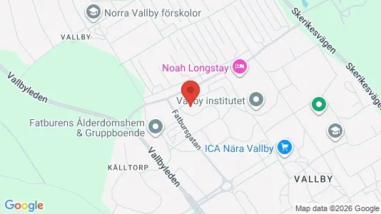 Apartments for rent i Västerås - kort over placeringen
