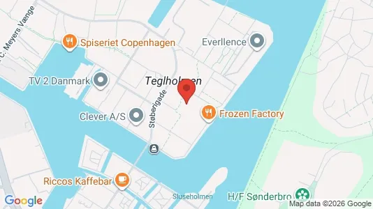 Apartments for rent i Copenhagen SV - kort over placeringen