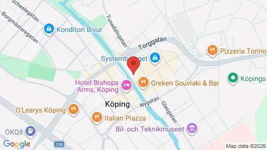 Apartments for rent i Köping - kort over placeringen
