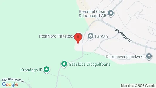 Apartments for rent i Borås - kort over placeringen