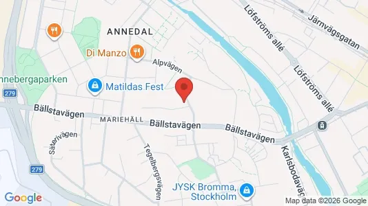 Apartments for rent i Stockholm West - kort over placeringen