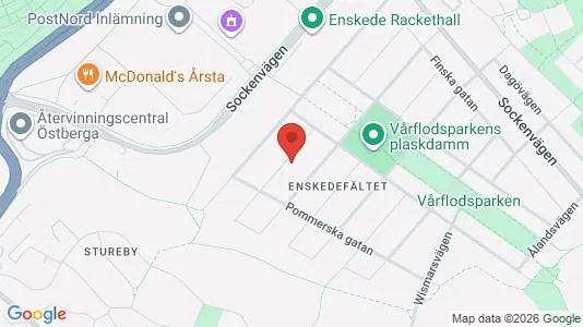 Apartments for rent i Stockholm South - kort over placeringen
