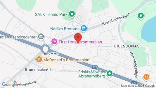 Apartments for rent i Stockholm West - kort over placeringen