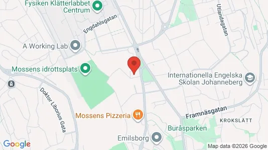 Apartments for rent i Johanneberg - kort over placeringen