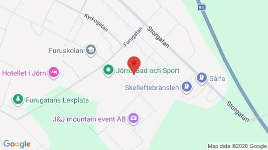 Apartments for rent i Skellefteå - kort over placeringen