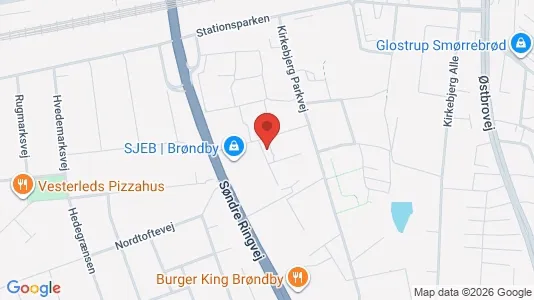 Apartments for rent i Brøndby - kort over placeringen