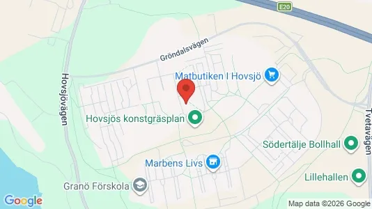 Apartments for rent i Södertälje - kort over placeringen