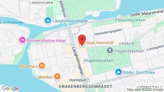 Apartments for rent i Södermalm - kort over placeringen