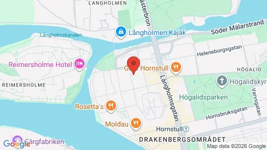 Apartments for rent i Södermalm - kort over placeringen